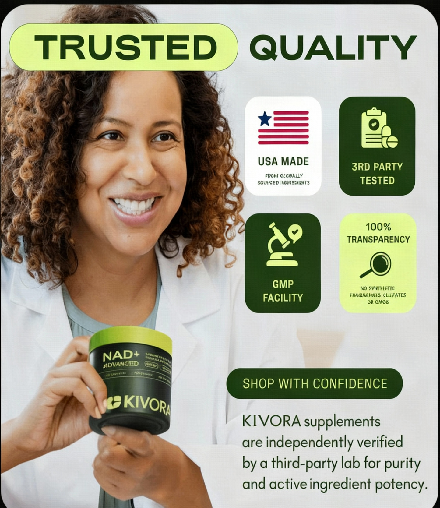 Kivora NAD+ Advanced - 60 Caps