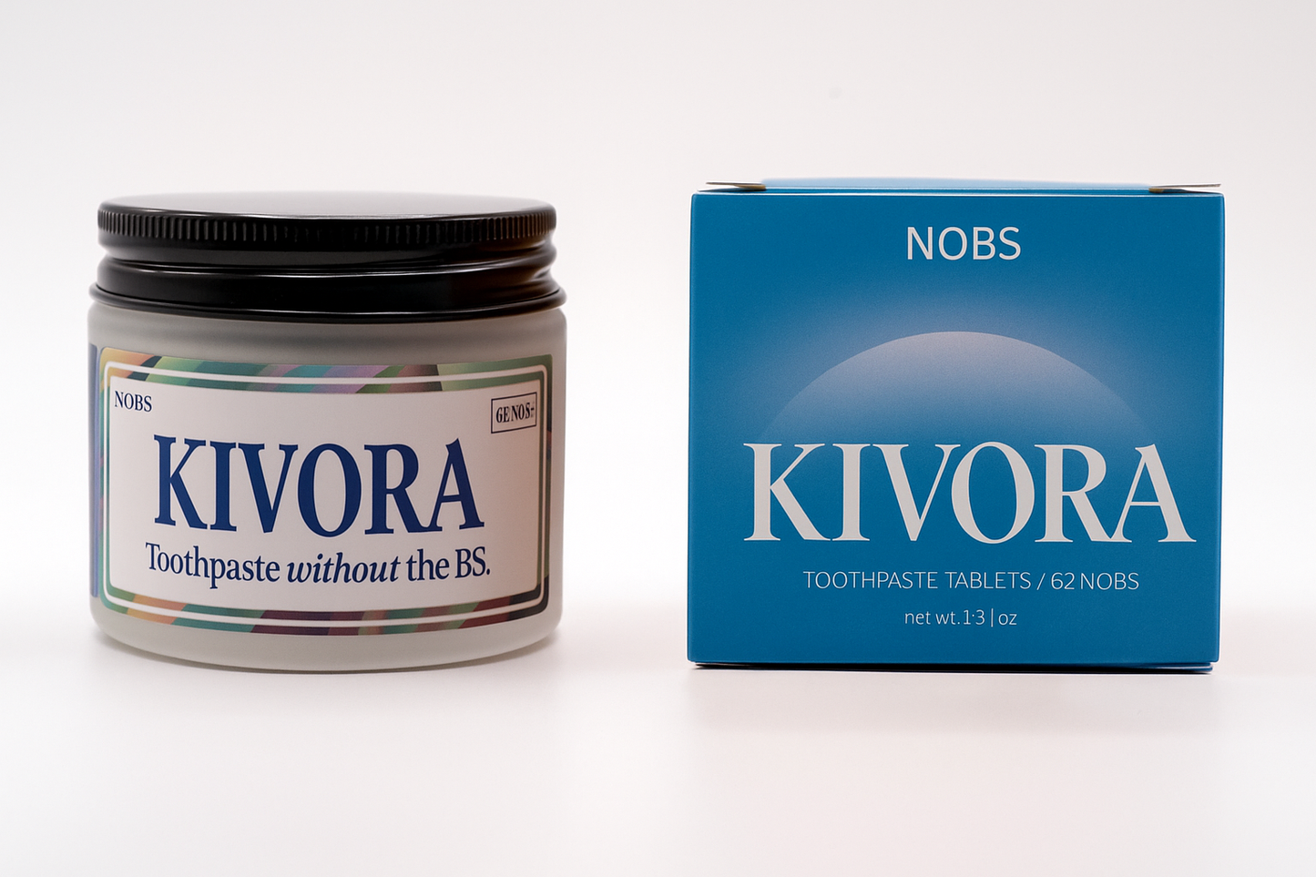 Kivora NOBS Toothpaste Tablets