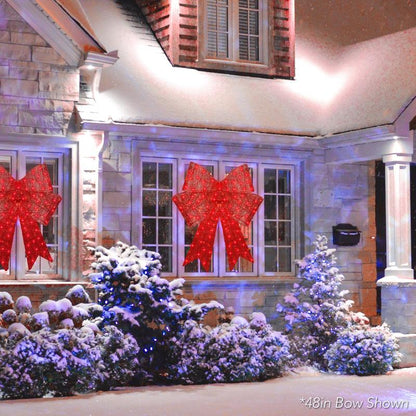 Kivora Giant Pre-Lit Christmas Bow